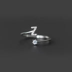 Anillo inicial para mujer z