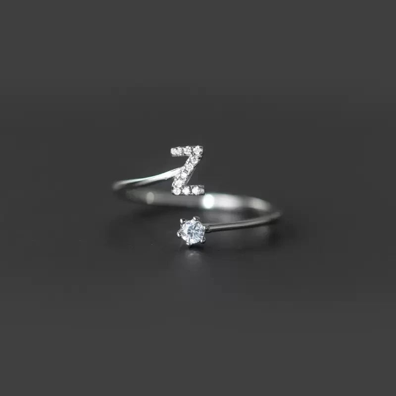 Anillo inicial para mujer z