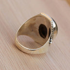 Anillo Piedra Labradorita 