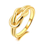 Anillo de nudo para mujer oro