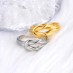 Anillo de nudo para mujer oro