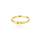 Anillo para mujer inicial a