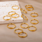 Anillo para mujer inicial