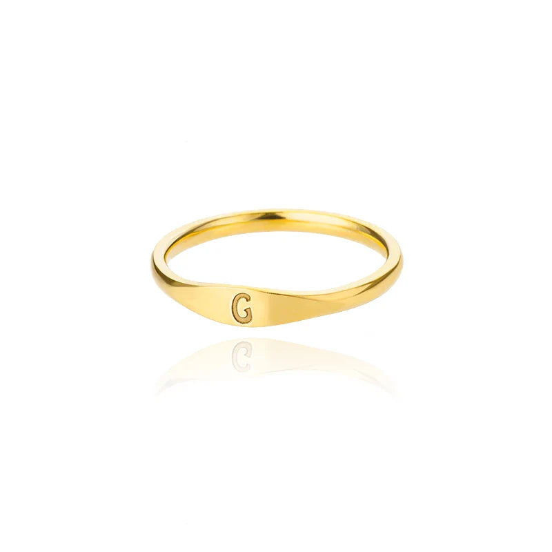 Anillo para mujer inicial g