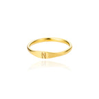 Anillo para mujer inicial n