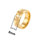 Anillo Retro Montañas León y Sol