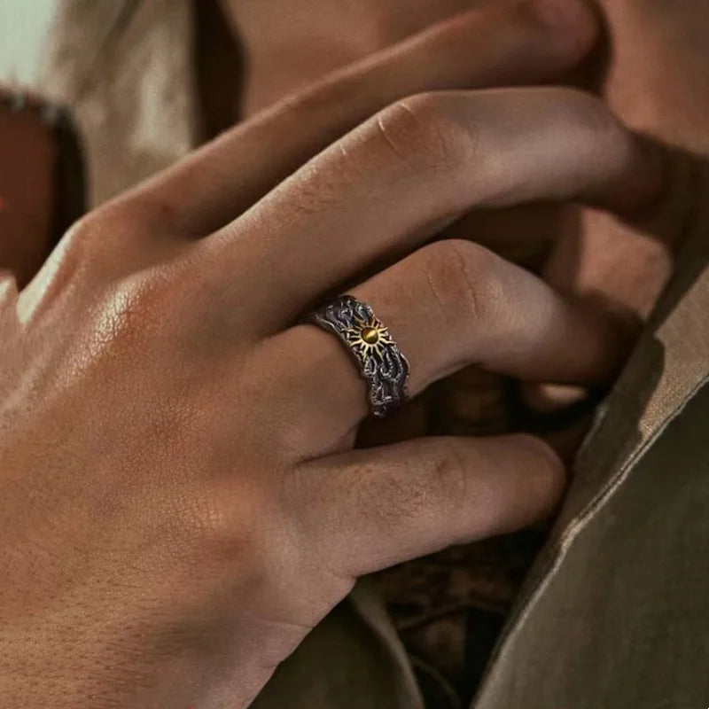 Anillo Sol para Hombre