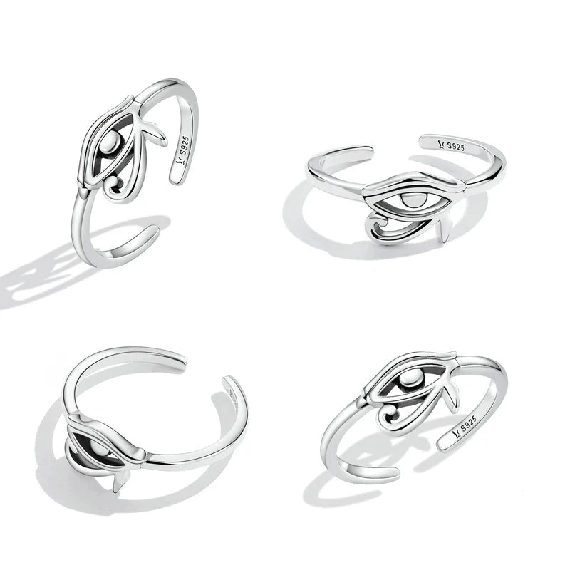 Anillo Estilo Egipcio Ojo De Horus