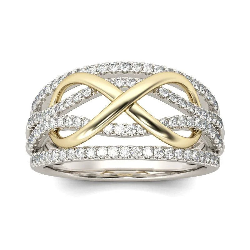 Anillo Símbolo Infinito Mujer 