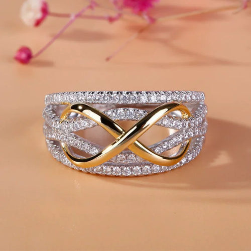 Anillo Símbolo Infinito Mujer 