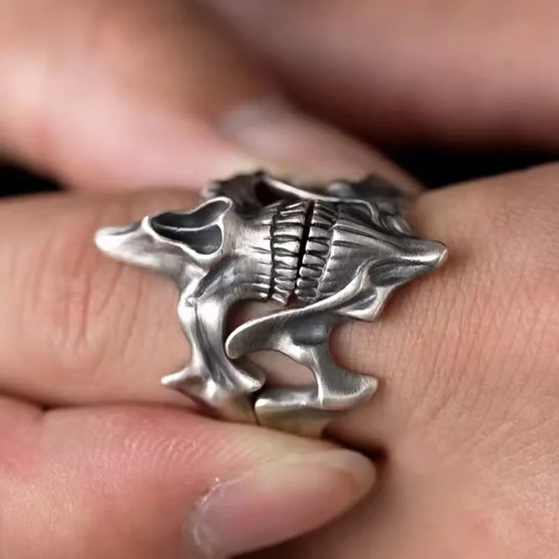 Anillo Cabeza de Calavera Hombre o Mujer A