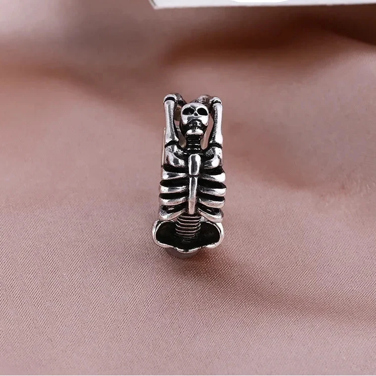 Anillo Cabeza de Calavera Esqueleto