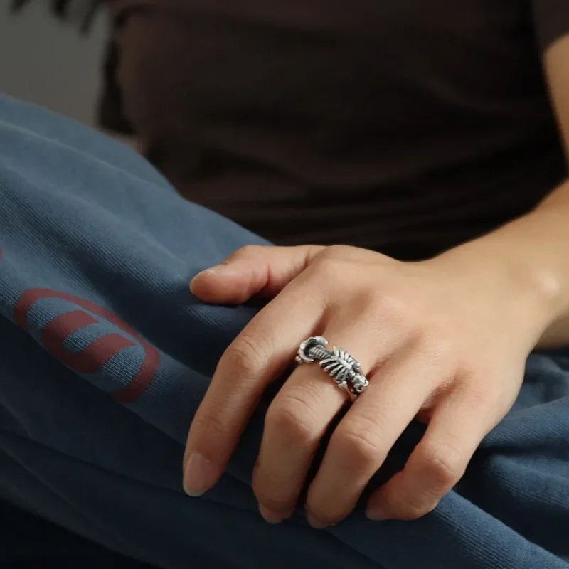 Anillo Cabeza de Calavera Esqueleto