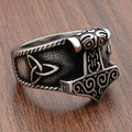 Anillo Vikingo Mjolnir