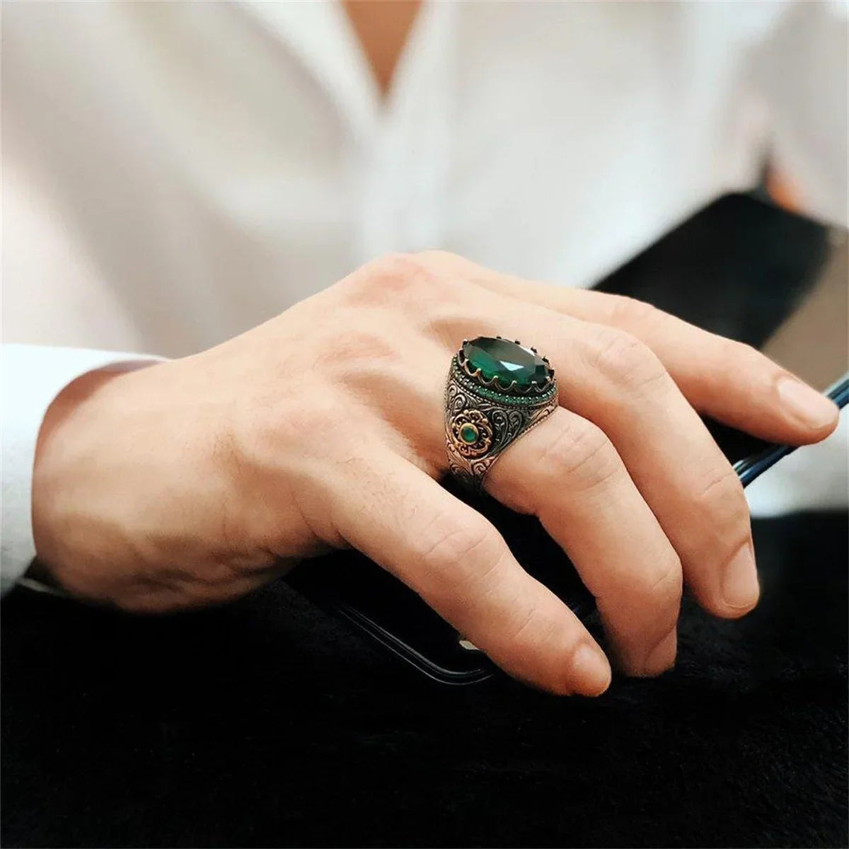 Anillo para hombre o mujer árabe musulmán