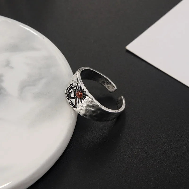 Anillo Vintage Montañas y Sol