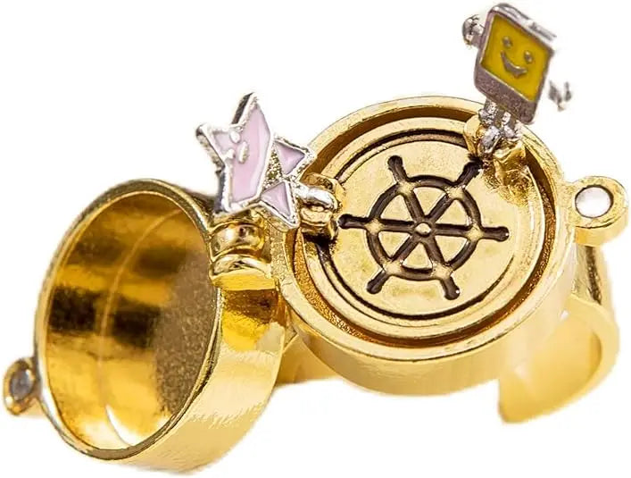 Anillos Magnéticos y Giratorios para Mejores Amigos 1 pieza