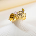 Anillos Magnéticos y Giratorios para Mejores Amigos 1 pieza