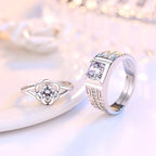 Anillos para parejas Anillo Flor