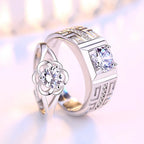 Anillos para parejas Anillo Flor