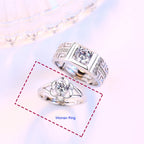 Anillos para parejas Anillo Flor mujer