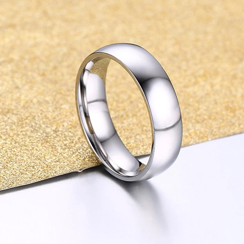 Anillos para Parejas Corazón Anillo Romántico y Circonio plata hombre