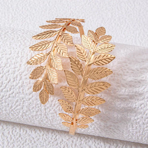 Joya de Bíceps Mujer Laurel - Brazalete de Brazo y Adorno Cadena de Parte Superior del Brazo