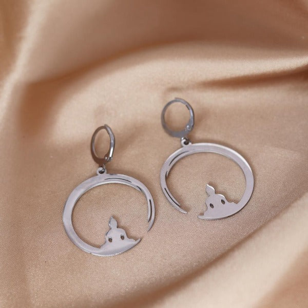 Pendiente Budista de Plata 