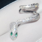 Pendientes Serpientes Chapados Doreados