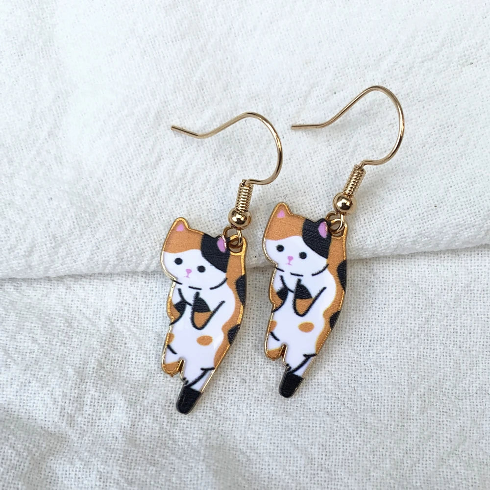 Pendientes de Gato Lindo carey