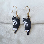 Pendientes de Gato Lindo negro