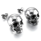 Pendientes de Calavera con Estrás 