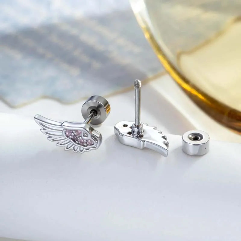 Pendientes alas de ángel