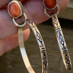 Pendientes de Aros de Estilo Étnico