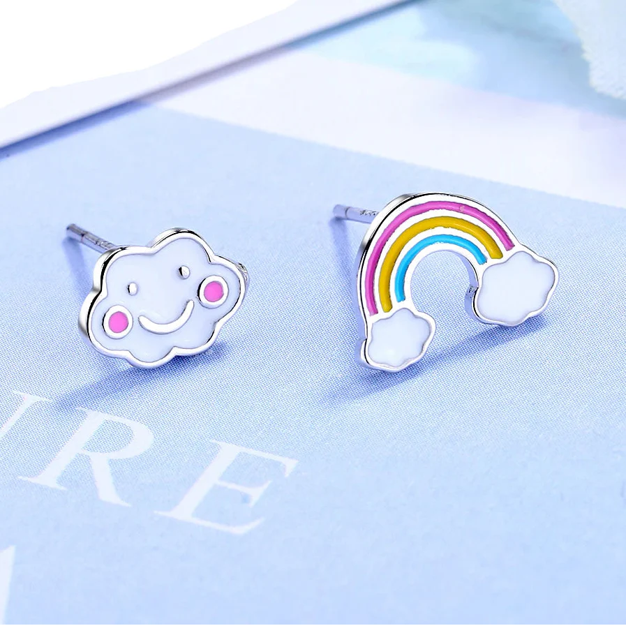 Pendientes arcoíris