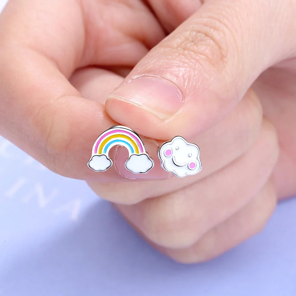 Pendientes arcoíris