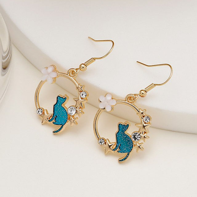 Pendientes Gato Lindo 