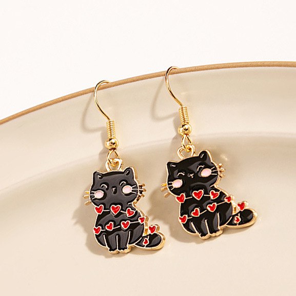 Pendientes Gato Lindo 