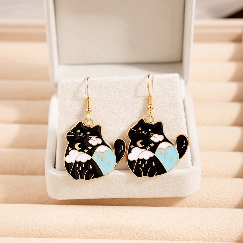 Pendientes Gato Lindo 