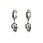 Pendientes de Aro Calavera
