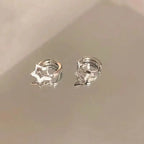 Pendientes de Aro Estrella Pentagonal