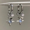 Pendientes de aro Estrella Polar 