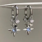 Pendientes de aro Estrella Polar 