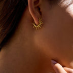 Pendientes Aros Sol