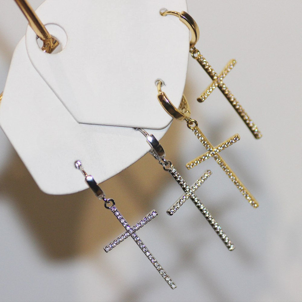 Pendientes Cruz 