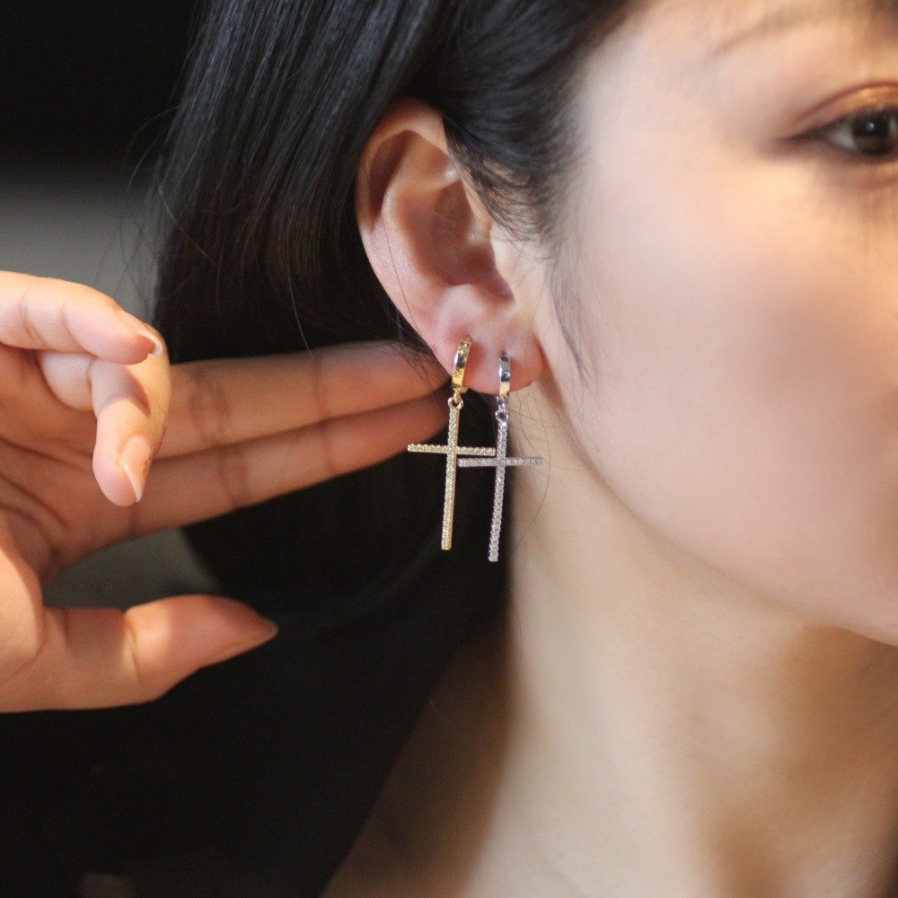 Pendientes Cruz 
