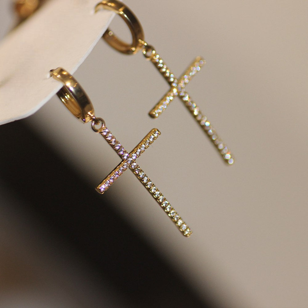 Pendientes Cruz 