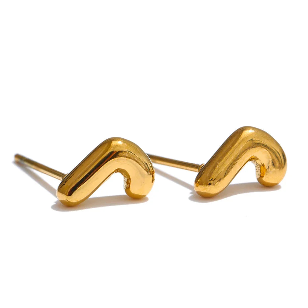 Pendientes personalizados con inicial j