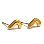 Pendientes personalizados con inicial j