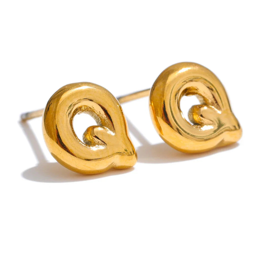 Pendientes personalizados con inicial q